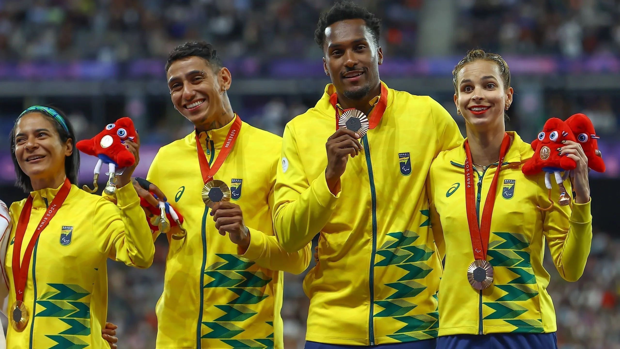 Brasil bate recorde de medalhas e tem melhor Paralimpíada da história