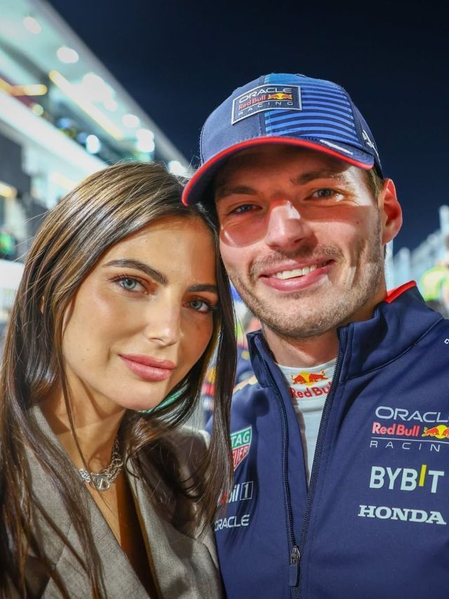 Verstappen e filha de Piquet anunciam gravidez de 1º filho