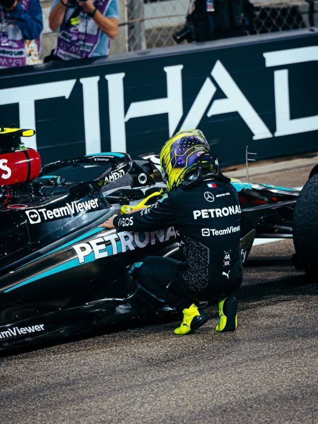 Hamilton chora em despedida da Mercedes; veja os números do piloto