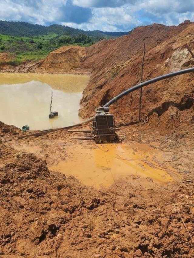 Garimpo ocupa área 45% maior do que a mineração convencional